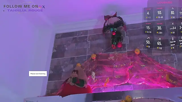 tahhlia rouge online show from 10, 11, 2025