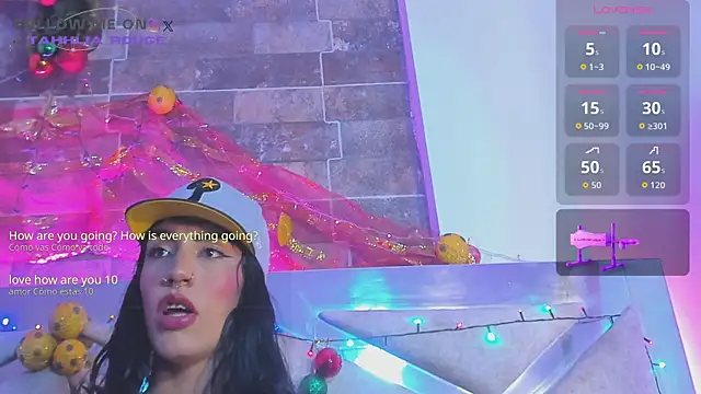 tahhlia rouge online show from 14, 11, 2025