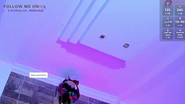 tahhlia rouge online show from 4, 12, 2025