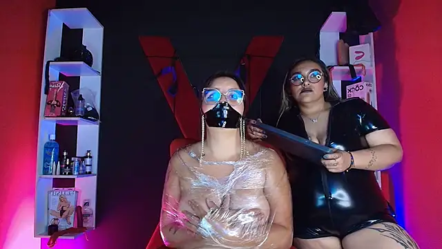 Miss and submissive2 online show from 1, 12, 2025