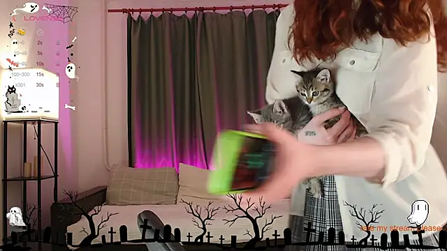 Snapshot of GingerCute chatting on 30, 10, 2025 GingerCute online show from 30, 10, 2025