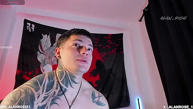 AlanRose01 online show from 12, 3, 2026