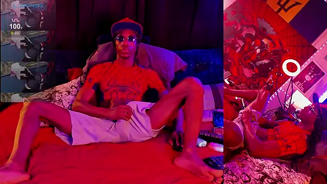 BlackLewdSpidey online show from 19, 1, 2025