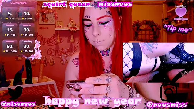 Squirtqueenmissnvus online show from 4, 1, 2025