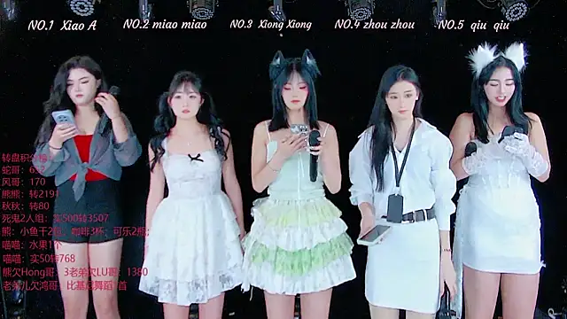 Snapshot of YB-001 chatting on 14, 11, 2025 YB-001 online show from 14, 11, 2025