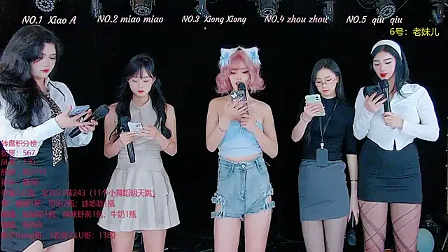 Snapshot of YB-001 chatting on 15, 11, 2025 YB-001 online show from 15, 11, 2025