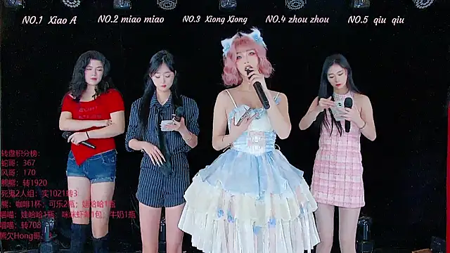 Snapshot of YB-001 chatting on 16, 11, 2025 YB-001 online show from 16, 11, 2025