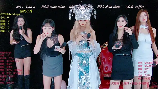 Snapshot of YB-001 chatting on 5, 12, 2025 YB-001 online show from 5, 12, 2025