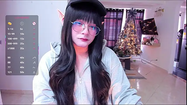 Snapshot of Omorimori chatting on 4, 12, 2025 Omorimori online show from 4, 12, 2025