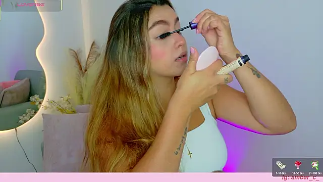 Ambar Carter online show from 23, 2, 2026