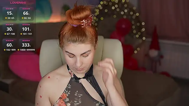 GingerPinky online show from 18, 2, 2026