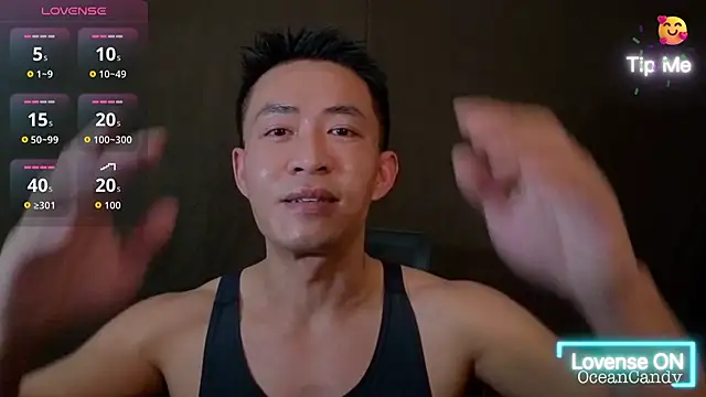 Snapshot of OceanCandy9 chatting on 1, 3, 2026 OceanCandy9 online show from 1, 3, 2026