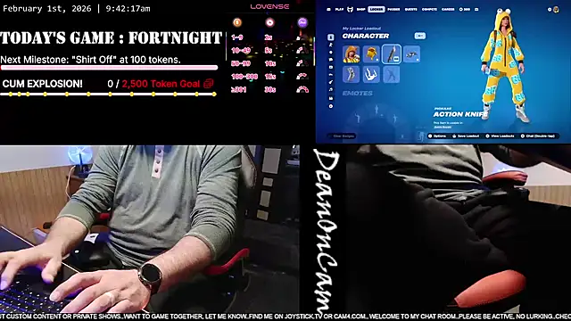 DeanonCam online show from 1, 2, 2026