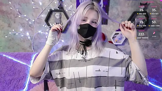 Snapshot of Yunakiss chatting on 23, 3, 2026 Yunakiss online show from 23, 3, 2026