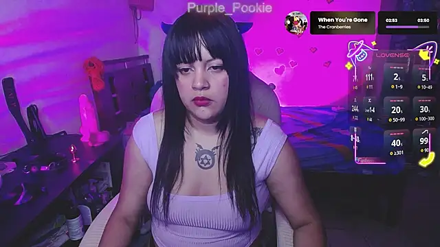 Snapshot of Purple-Pookiee chatting on 4, 3, 2026 Purple-Pookiee online show from 4, 3, 2026
