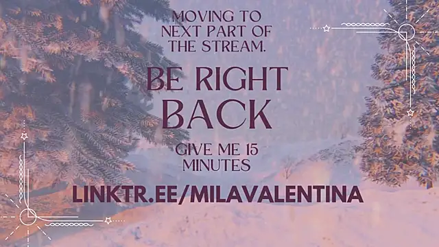 MilaValentina online show from 1, 2, 2025