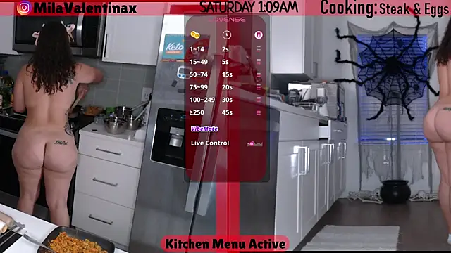 MilaValentina online show from 18, 10, 2025