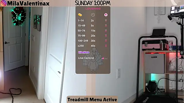 MilaValentina online show from 30, 11, 2025