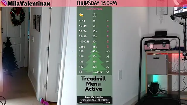 MilaValentina online show from 4, 12, 2025