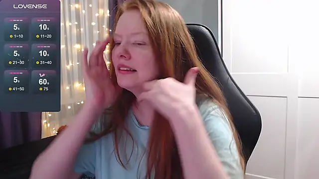 Lady Inari online show from 26, 1, 2025