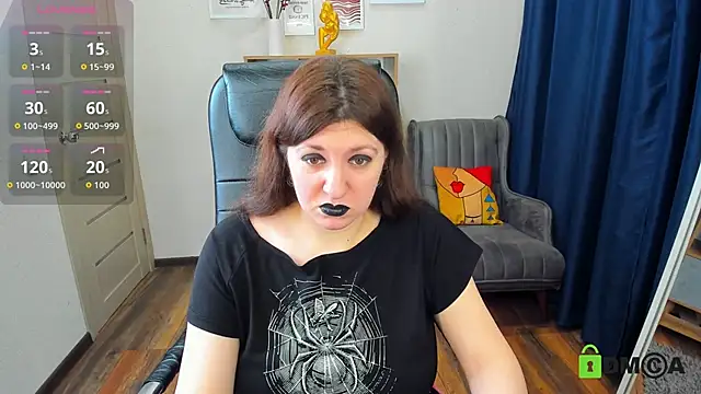 Black Black Rose online show from 8, 11, 2025