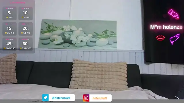 Snapshot of Hotenza69 chatting on 16, 1, 2025 Hotenza69 online show from 16, 1, 2025