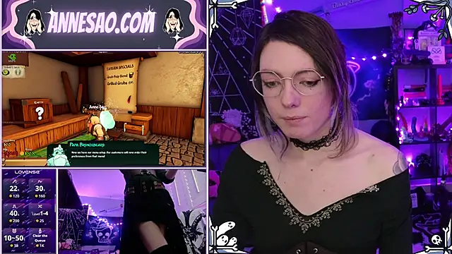 AnneSao online show from 12, 1, 2026