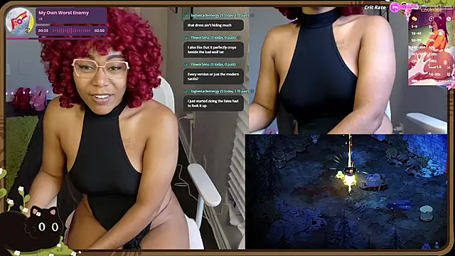 Snapshot of Cheybaaee chatting on 12, 3, 2026 Cheybaaee online show from 12, 3, 2026