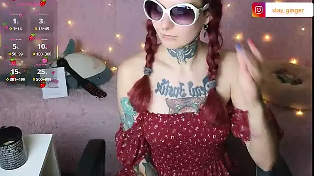 Snapshot of Ginger_Stay chatting on 13, 2, 2025 Ginger Stay online show from 13, 2, 2025
