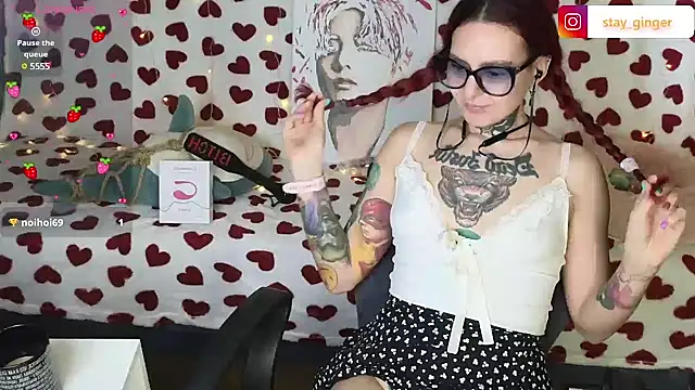Snapshot of Ginger_Stay chatting on 22, 3, 2025 Ginger Stay online show from 22, 3, 2025