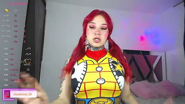 meedussa 20  online show from 11, 10, 2025