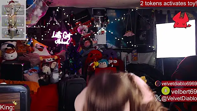 VelvetDiablo online show from 23, 12, 2025