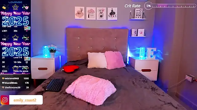 EmilyCoast-1 online show from 28, 1, 2025