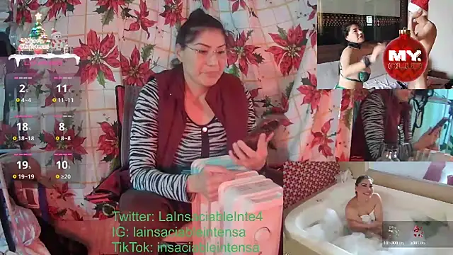 LaInsaciableIntensa online show from 6, 1, 2025