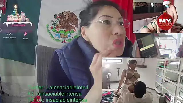 LaInsaciableIntensa online show from 14, 1, 2025