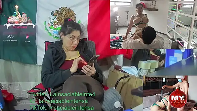 LaInsaciableIntensa online show from 16, 1, 2025