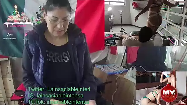 LaInsaciableIntensa online show from 23, 1, 2025