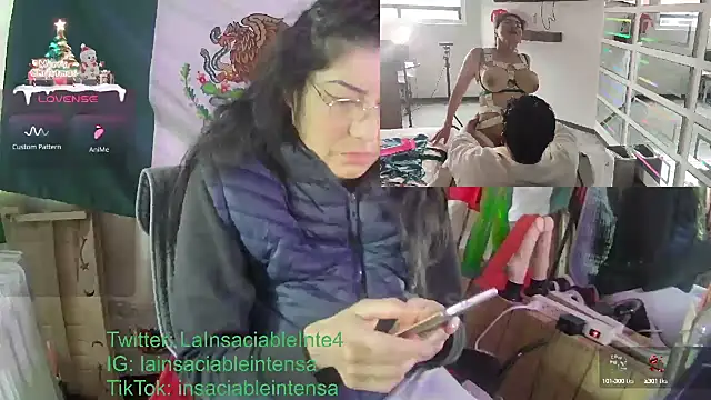 LaInsaciableIntensa online show from 24, 1, 2025