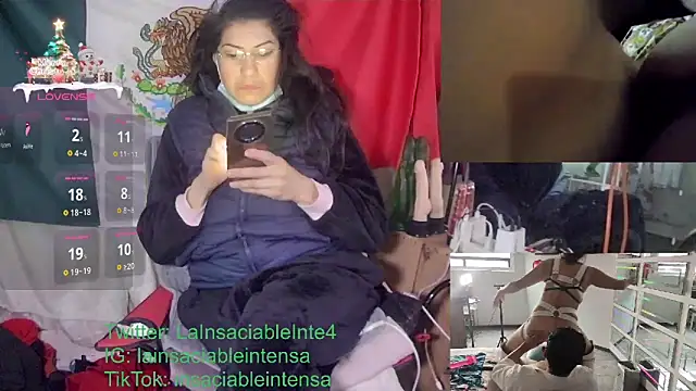 Snapshot of LaInsaciableIntensa chatting on 28, 1, 2025 LaInsaciableIntensa online show from 28, 1, 2025
