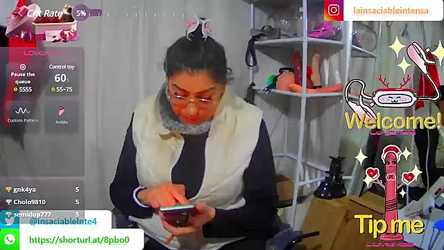 Snapshot of LaInsaciableIntensa chatting on 23, 2, 2025 LaInsaciableIntensa online show from 23, 2, 2025