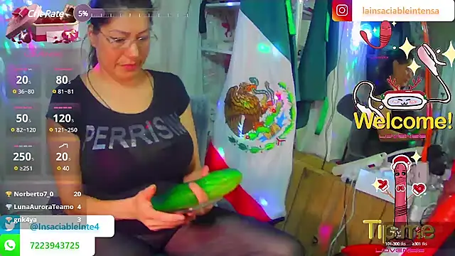 Snapshot of LaInsaciableIntensa chatting on 2, 3, 2025 LaInsaciableIntensa online show from 2, 3, 2025