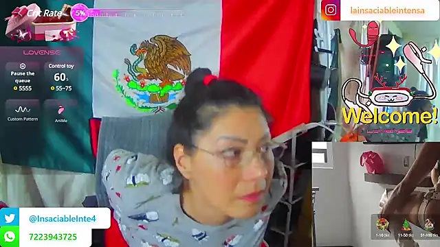 Snapshot of LaInsaciableIntensa chatting on 11, 3, 2025 LaInsaciableIntensa online show from 11, 3, 2025