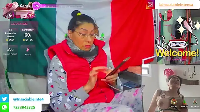 Snapshot of LaInsaciableIntensa chatting on 14, 3, 2025 LaInsaciableIntensa online show from 14, 3, 2025