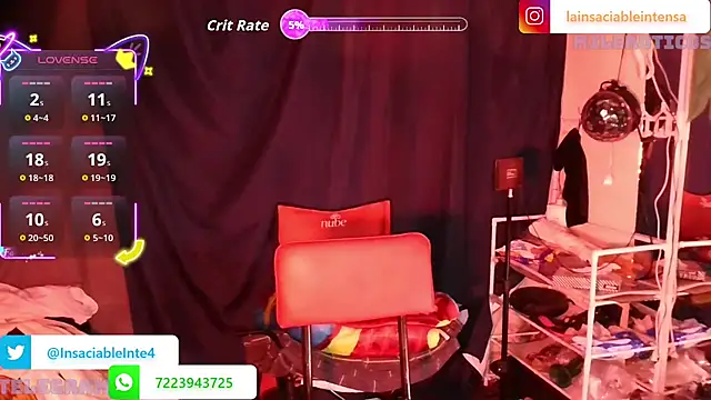 Snapshot of LaInsaciableIntensa chatting on 22, 10, 2025 LaInsaciableIntensa online show from 22, 10, 2025