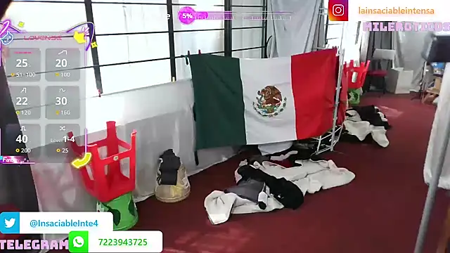 Snapshot of LaInsaciableIntensa chatting on 13, 11, 2025 LaInsaciableIntensa online show from 13, 11, 2025