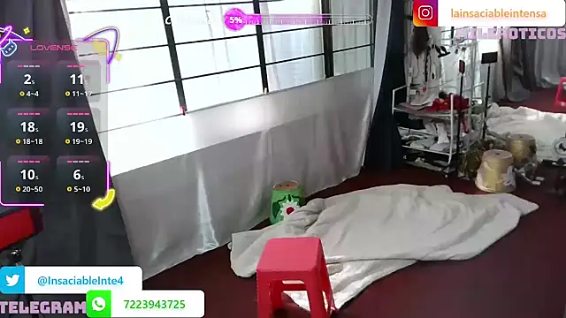 Snapshot of LaInsaciableIntensa chatting on 21, 11, 2025 LaInsaciableIntensa online show from 21, 11, 2025