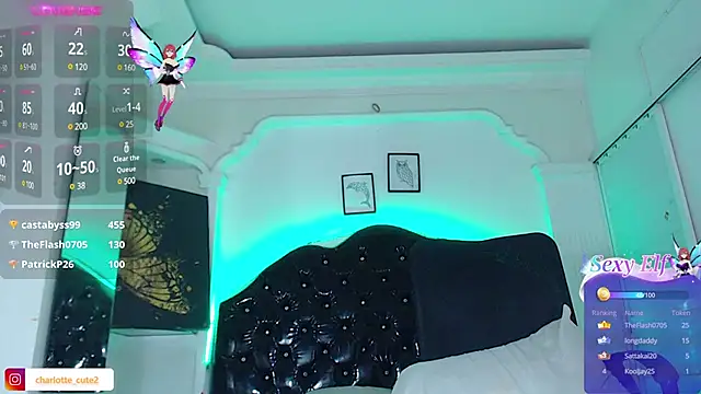 cute charlotte  online show from 20, 12, 2024
