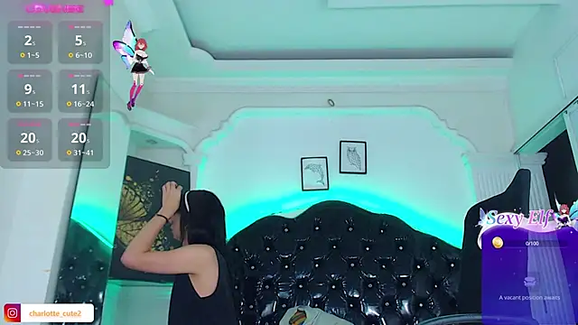 cute charlotte  online show from 12, 1, 2025