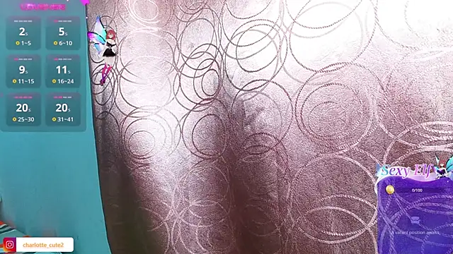 cute charlotte  online show from 11, 2, 2025