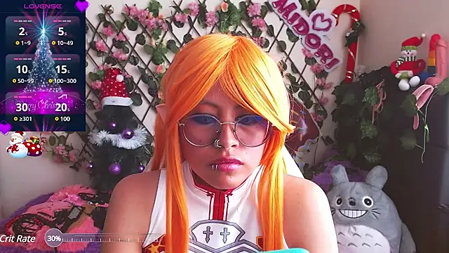 MidoriQuiinn online show from 13, 12, 2024